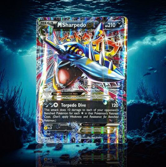 M Sharpedo EX XY200 Promo